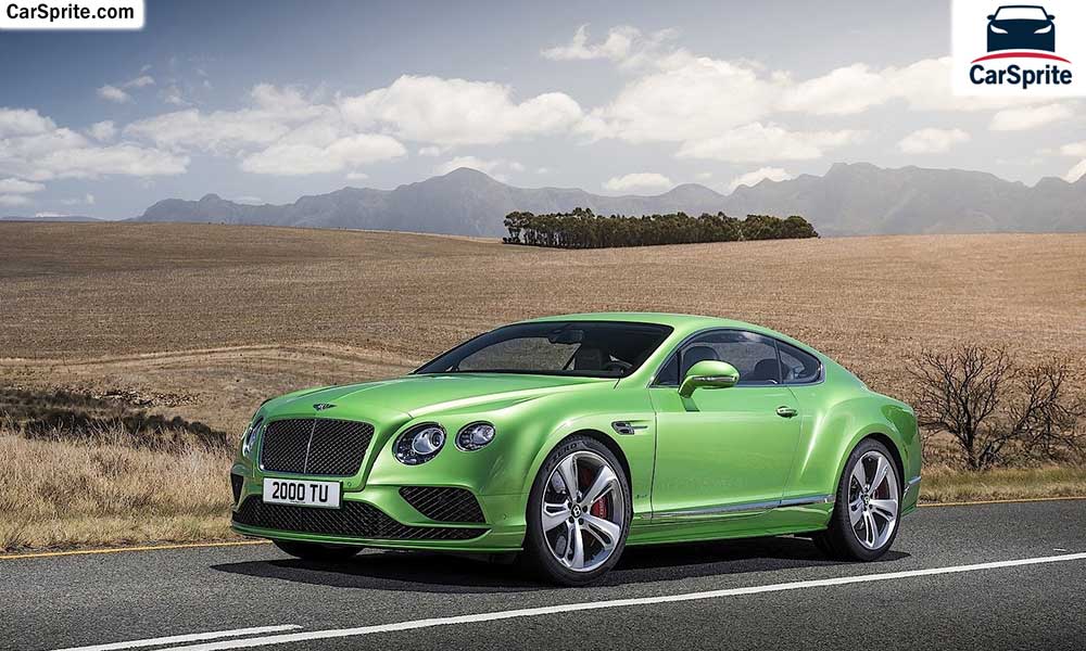 Bentley Continental GT 2017 prices and specifications in Bahrain | Car Sprite