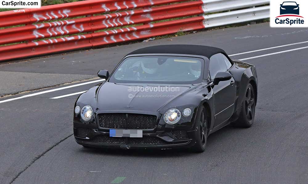Bentley Continental GT Convertible 2017 prices and specifications in Bahrain | Car Sprite