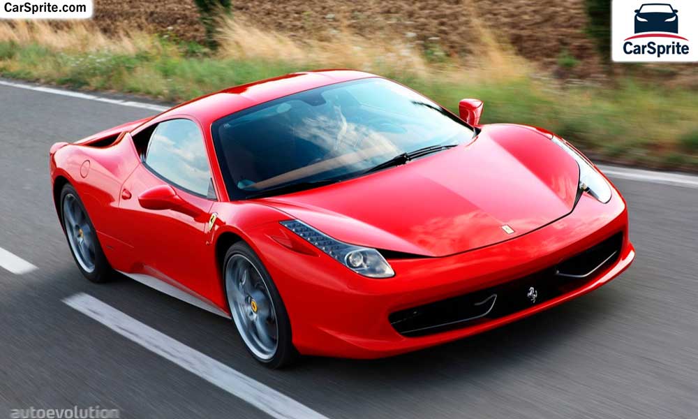 Ferrari 458 2018 prices and specifications in Bahrain | Car Sprite