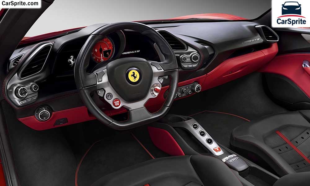 Ferrari 488 GTB 2017 prices and specifications in Bahrain | Car Sprite
