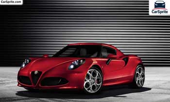 Alfa Romeo 4C 2017 prices and specifications in Bahrain | Car Sprite