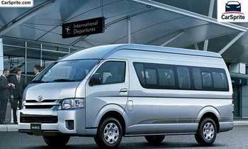 Toyota Hiace 2017 prices and specifications in Bahrain | Car Sprite